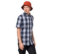 Jack Wolfskin Hot Chili Shirt - Camicia Casual Scozzese A Maniche Corte da Uomo Camicia Uomo