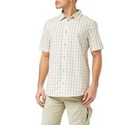 Jack Wolfskin Hot Springs Shirt M Camicia a Quadri Bianchi in Cotone, Uomo