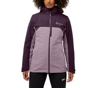 Jack Wolfskin Hunberg Jkt W 3 in 1 Giacca, Fiori Selvatici, XL Donna
