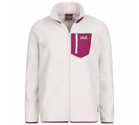 Jack Wolfskin Ice Curl Hood Bambini Bambina Giacca 1609161-5062 bianco 116