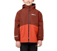 Jack Wolfskin ICELAND 3IN1 JACKET K - Giacca Bambini unisex, intense rust,