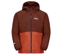 Jack Wolfskin ICELAND 3IN1 JACKET K - Giacca Bambini unisex, intense rust,