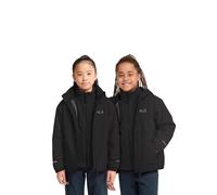 Jack Wolfskin - Kid's Iceland 3in1 Jacket - Giacca doppia 128 nero
