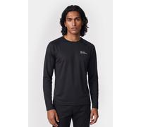 Jack Wolfskin Infinite Light Long Sleeve Black Taglia: XXL | Magliette basic Outlet | Uomo | Nero