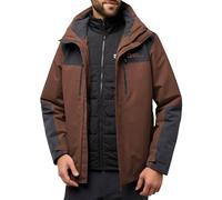 Jack Wolfskin Jasper 3in1 Jacket Marrone M Uomo