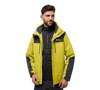Jack Wolfskin - Jasper 3In1 Jacket - Giacca doppia M giallo