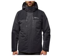Jack Wolfskin - Jasper 3In1 Jacket - Giacca doppia L grigio/nero
