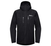 Jack Wolfskin Jasper 3 in 1 Jkt M Giacca, Nero, M Uomo