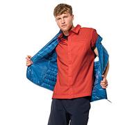 Jack Wolfskin Jwp - Camicia da Uomo, Uomo, Camicia, 1402941, Blu Notte., S