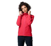 Jack Wolfskin Jwp Shell Hardshell - Giacca da donna, Donna, Giacca, 1111513, Tulipano rosso., XS