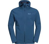 Jack Wolfskin JWP SHELL M - Giacca da uomo, colore: Blu indaco, XL