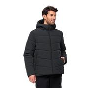 Giacca con cappuccio Jack Wolfskin Karolinger grigio scuro - L
