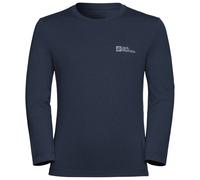 Jack Wolfskin - Kid's Actamic Longsleeve - Maglia a manica lunga 128 blu