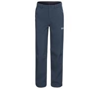 Jack Wolfskin - Kid's Fourwinds Pants - Pantaloni softshell 140 blu