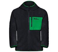 Jack Wolfskin - Kid's Ice Curl Hood Jacket - Giacca in pile 92 nero