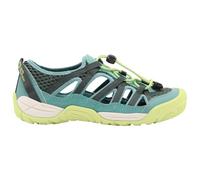 Jack Wolfskin Levente Sandal K, Ardesia/Verde, 40 EU