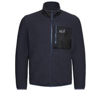 Jack Wolfskin - Kid's Lite Curl Fullzip - Giacca in pile 164 blu