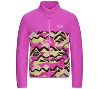 Jack Wolfskin - Kid's Paw Era 100 Print Fullzip - Giacca in pile 140 fuchsia