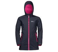 Jack Wolfskin KISSEKAT Coat Girls Cappotto, Night Blue, 176 Unisex-Bambini e Ragazzi