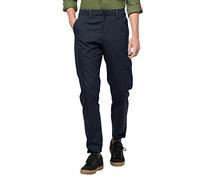 Jack Wolfskin Lakeside Trip Pants M Pantaloni da Uomo per Il Tempo Libero, Blu Notte, W56