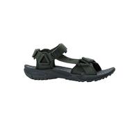 Jack Wolfskin LAKEWOOD RIDE Sandal M, sandali leggeri da uomo per escursioni e uso quotidiano, scarpe da spiaggia con suola antiscivolo, facili da pulire, Islanda Moss, 47 EU