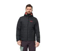 Jack Wolfskin Lapawa Ins-Felpa con Cappuccio, Taglia M Giacca, Fantasma (Phantom), S Uomo