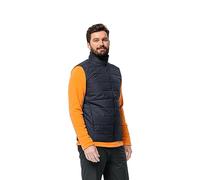 Jack Wolfskin Lapawa Ins Gilet M, Blu Notte, XXL Uomo