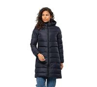Jack Wolfskin Lenauplatz Coat W Piumino, Blu Notte, S Donna