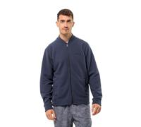 Jack Wolfskin Light Curl Jkt M - Giacca di Pile Uomo, Night Blue, XL -