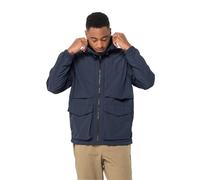 Jack Wolfskin Lightsome Wander Jkt M Giacca Softshell, Blu Notte, XXL Uomo