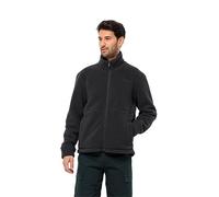 Jack Wolfskin Luce di Roccia Jkt M Giacca in Pile, Nero, 3XL Uomo