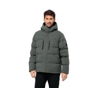 Jack Wolfskin M Piumino, Ardesia/Verde, 3XL Uomo