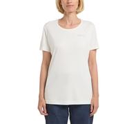 Jack Wolfskin Tech T W T-Shirt, Bianco Forte, L Donna