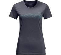 Jack Wolfskin Maglietta da Uomo Crosstrail Graphic