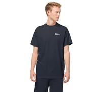 Jack Wolfskin Essential Short Sleeve T-shirt Blu M Uomo