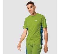 Jack Wolfskin - Maglietta da Uomo Narrows, Uomo, Maglietta da Uomo, 1807351, Spring Lime, XXL