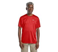 Jack Wolfskin - Tech Tee - Maglia funzionale XL rosso