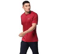 Jack Wolfskin Maglietta da Uomo Tech T M ad Asciugatura Rapida