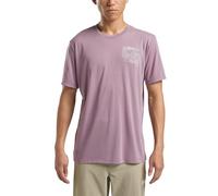 Jack Wolfskin Vonnan Graphic Short Sleeve T-shirt Viola XL Uomo