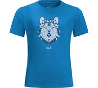 Jack Wolfskin Maglietta Unisex per Bambini Brand Wolf T K