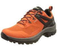 Jack Wolfskin Men's Rebellion Guide Texapore Low M Walking Shoe, Arancione e Grigio., 48 EU