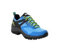 Jack Wolfskin Men's Rebellion Guide Texapore Low M Walking Shoe, Blue Lime, 45 EU