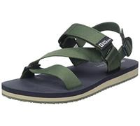 Jack Wolfskin Urban Discover-Sandalo con Cintura, Taglia M, Uomo, Verde Timo, 44 EU