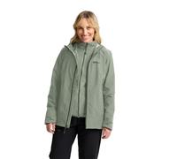 Jack Wolfskin Moonrise Jkt W 3 in 1 Giacca, Foglia di Menta, S Donna
