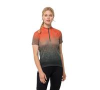 Jack Wolfskin Morobbia Hz Print T W Maglietta a Maniche Corte, Guave, M Donna