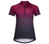 Jack Wolfskin Morobbia Hz Print T W Maglietta a Maniche Corte, Sangria Rosso, S Donna