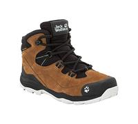 Jack Wolfskin MTN Attack 3 Lt Texapore Mid K, Scarpe da Arrampicata Alta Unisex-Bambini, Desert Brown Black 5228, 27 EU