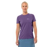 Jack Wolfskin Narrows T W Maglietta, Viola-Ultraviolet, XL Donna