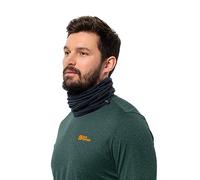 Jack Wolfskin NECKGAITER - Sciarpa invernale unisex, colore blu notte, blu notte, taglia unica