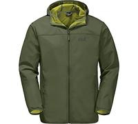 Jack Wolfskin Northern Point Giacca, Greenwood, M da uomo, foresta, M